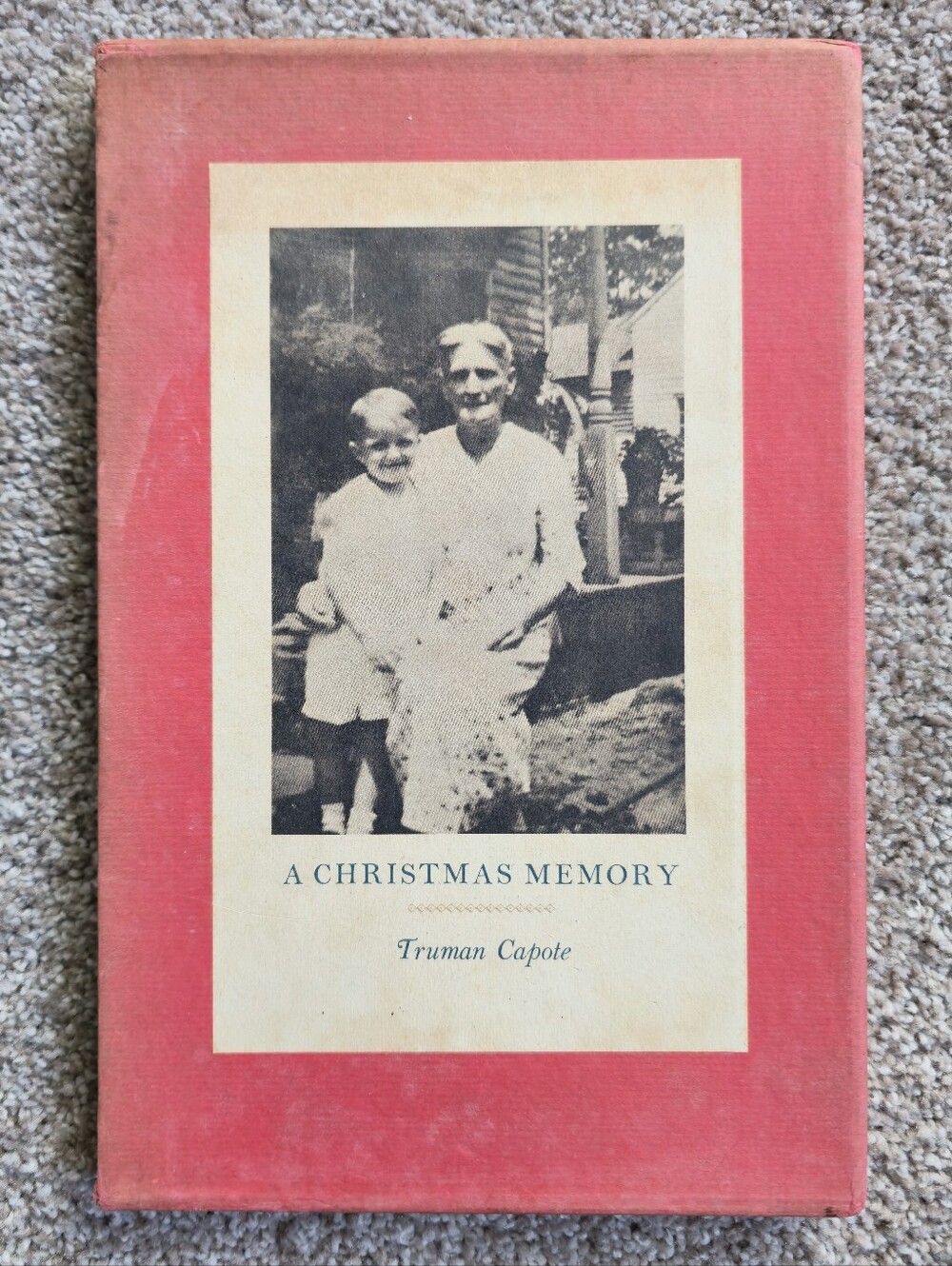 A Christmas Memory by Truman Capote HC Slipcase 1966 Random House